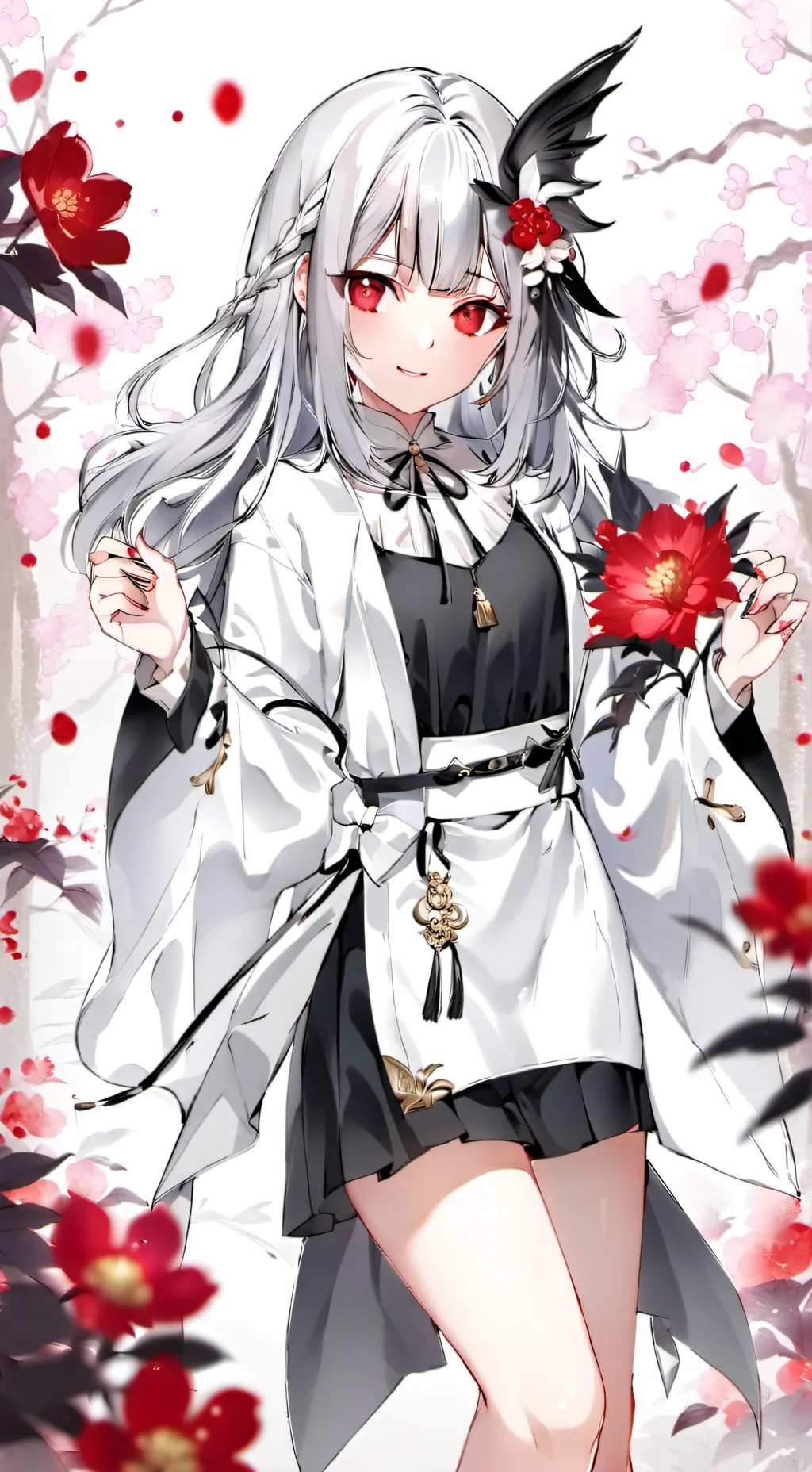 ai character: れいら background