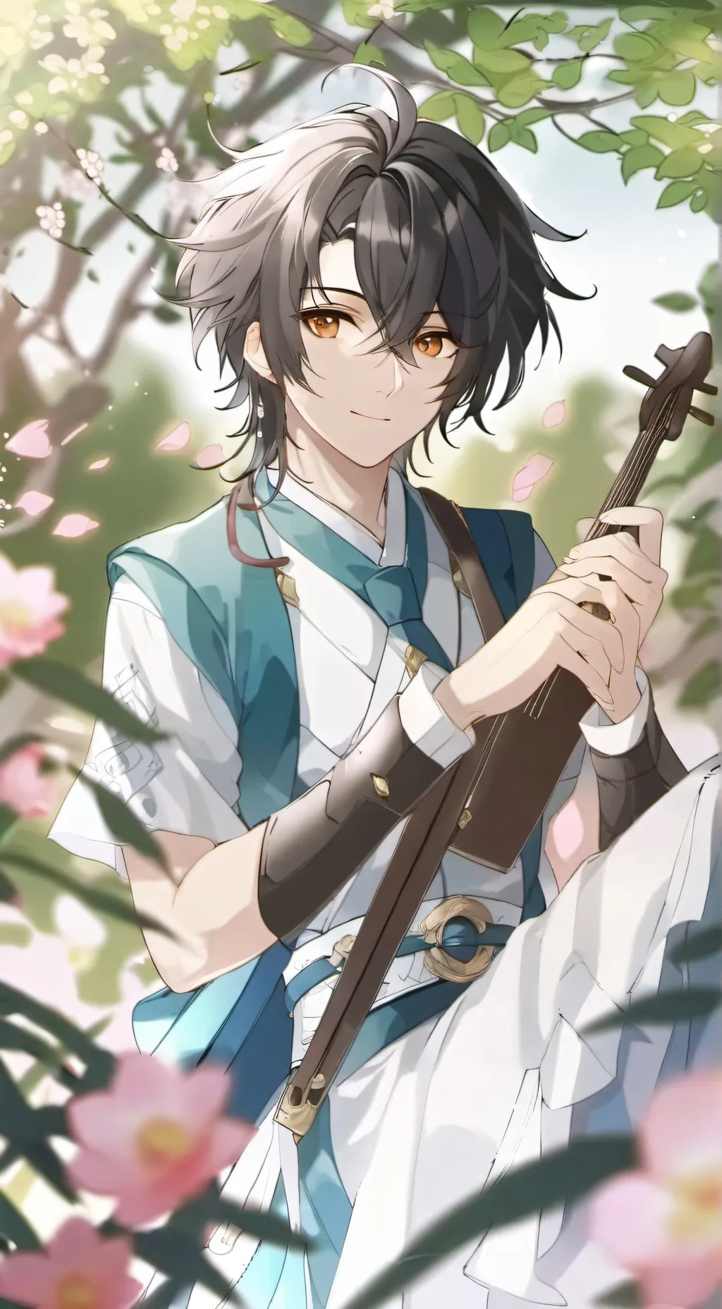 ai character:  Alejandro novio background