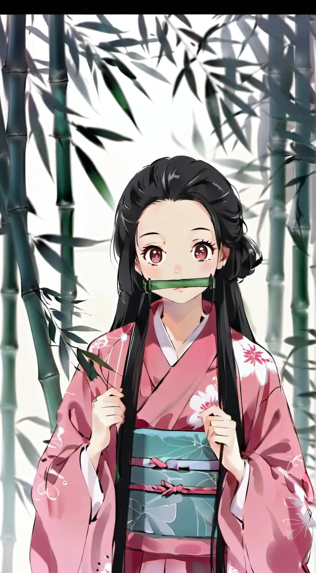 ai character: hashira background