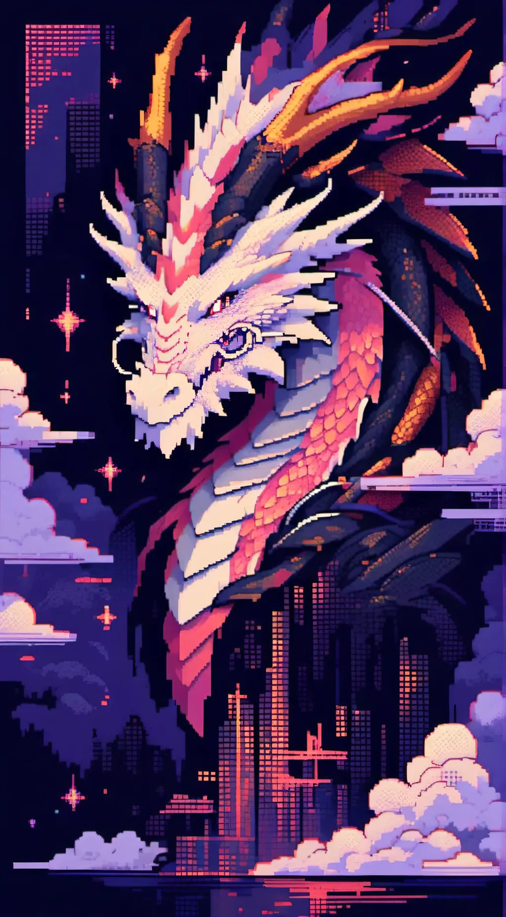 ai character: Winter background