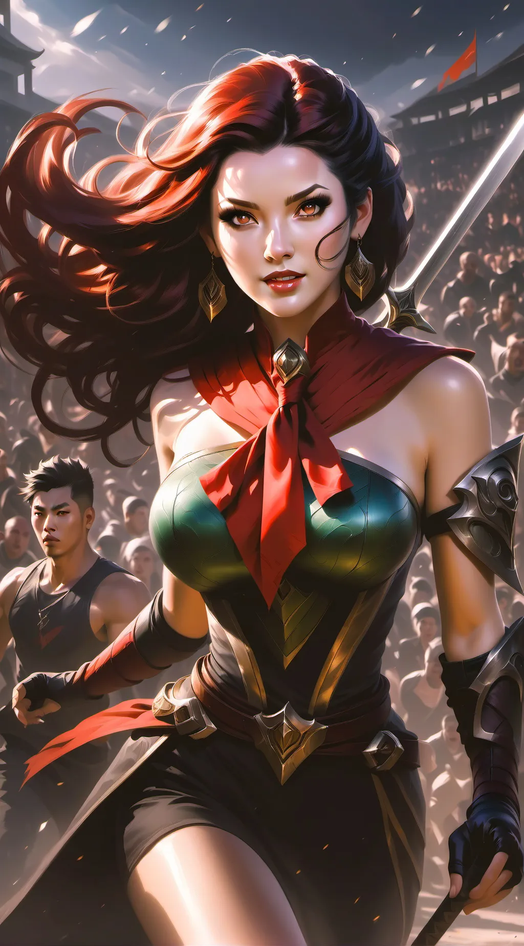 ai character: Queen Jane  background