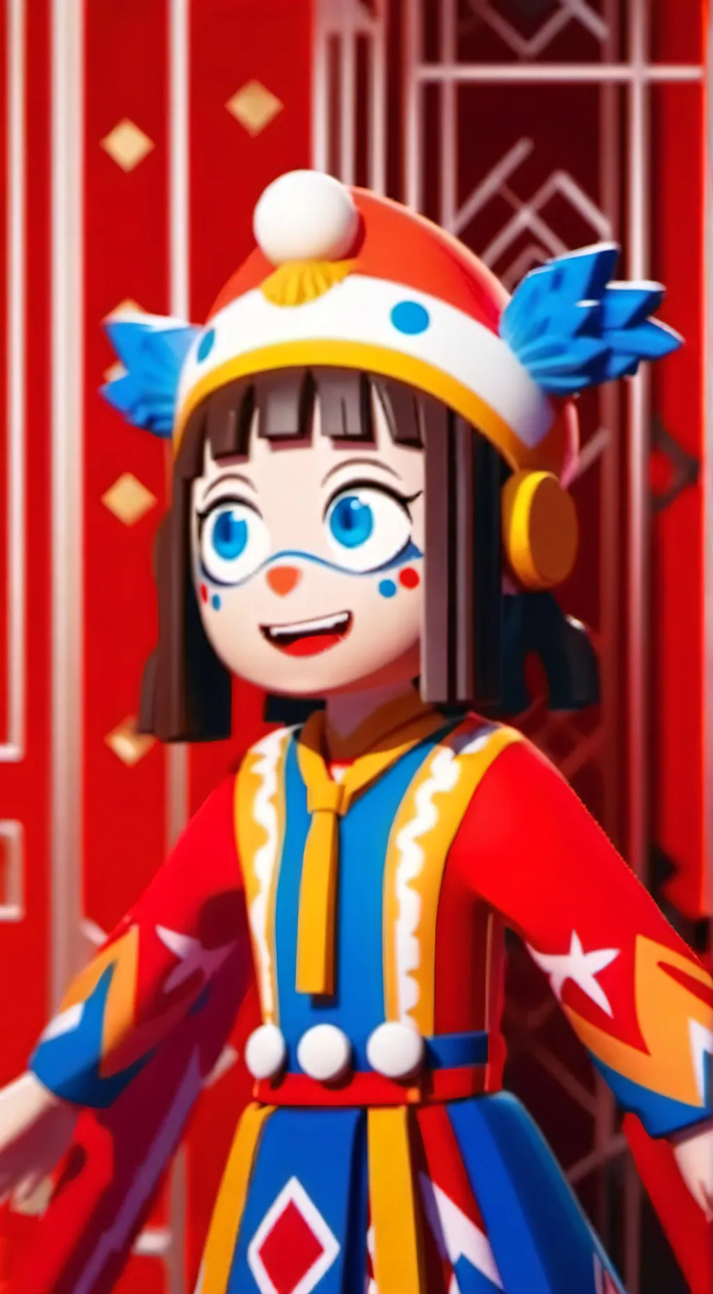 ai character: Pomni background