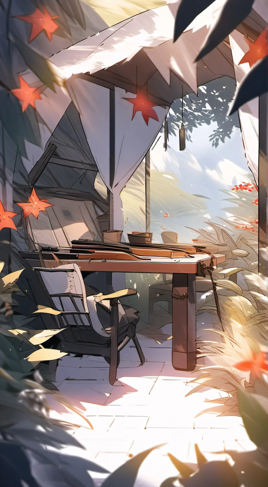 ai character: mha couleur  background