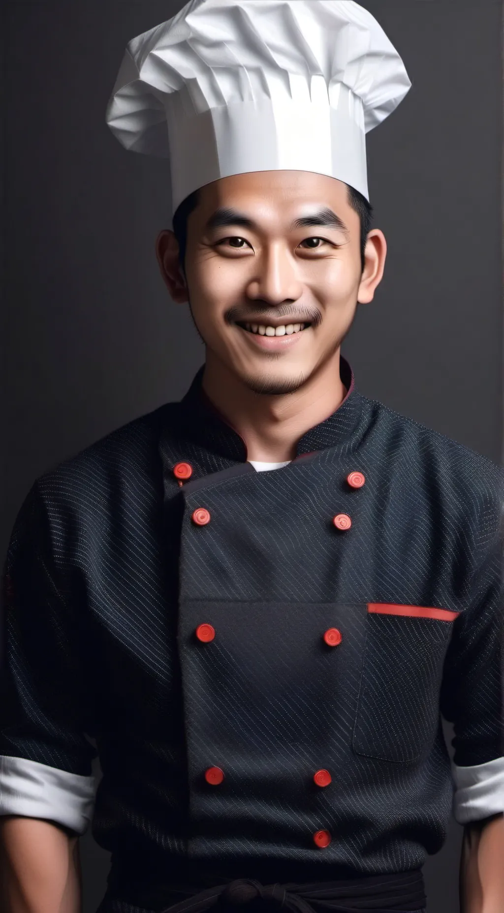 ai character: Master Chef Bragger background