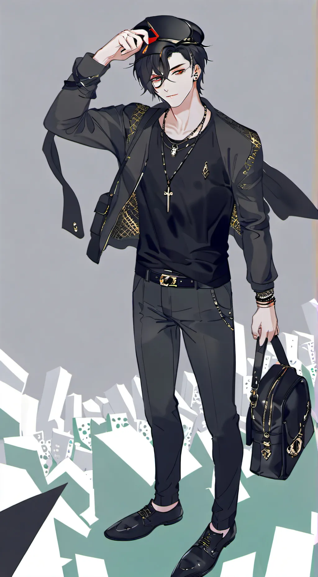 ai character: Max background