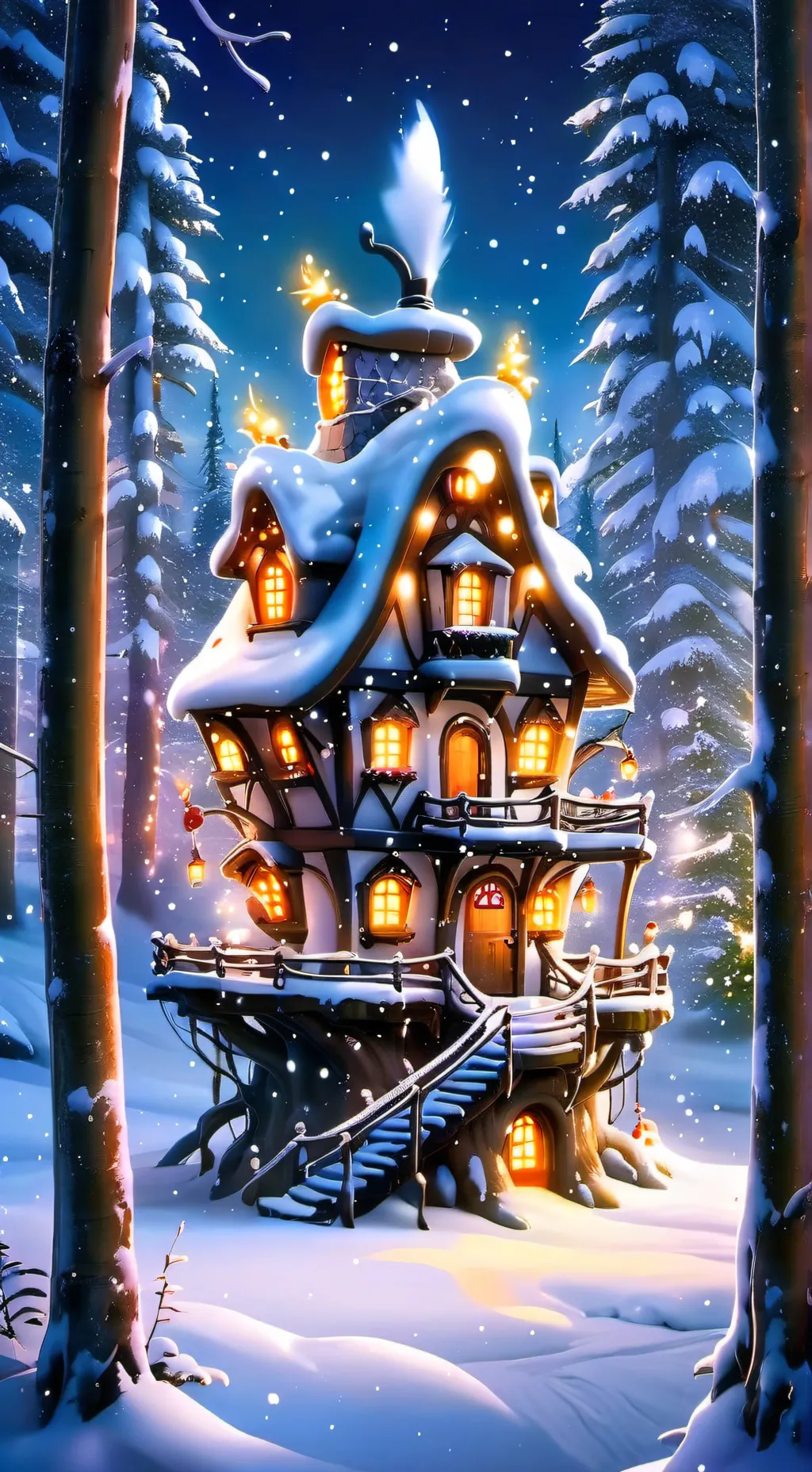 ai character: My sc Xmas Edition background