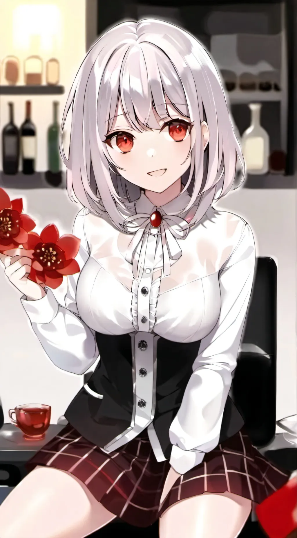 ai character: angel background