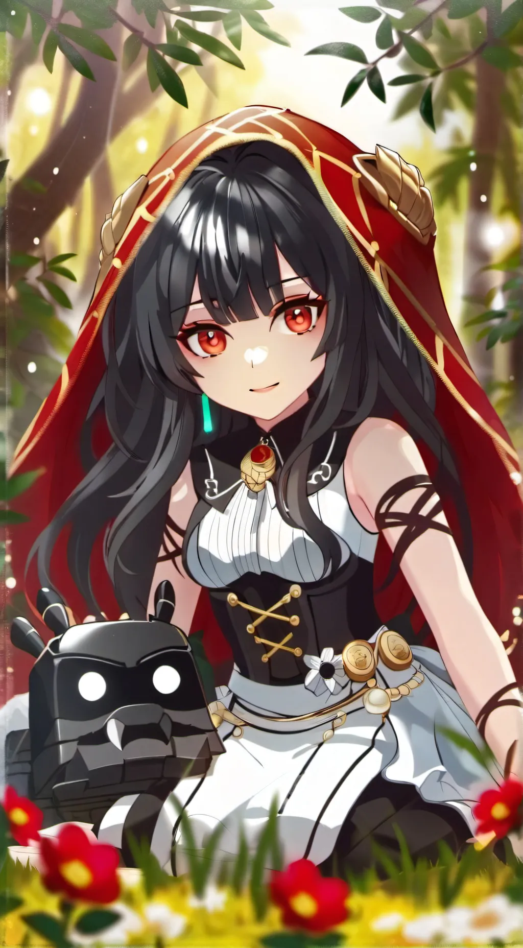 ai character: sprunki te odian  background