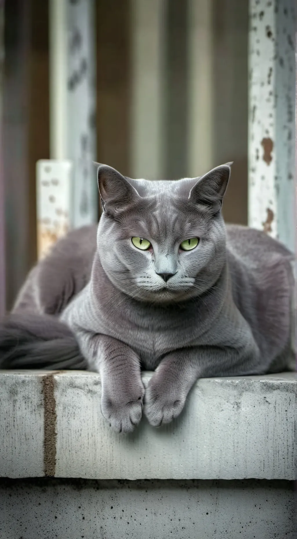 ai character: gato ruso background