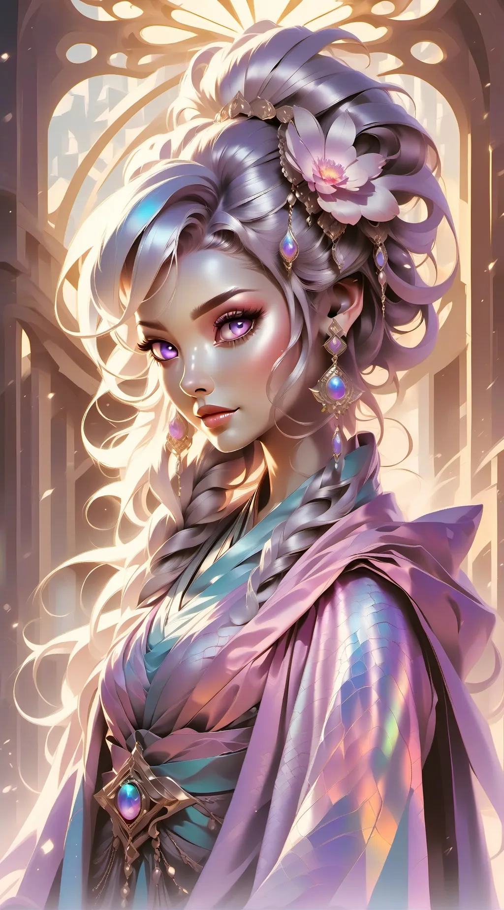 ai character: Mha plushie background