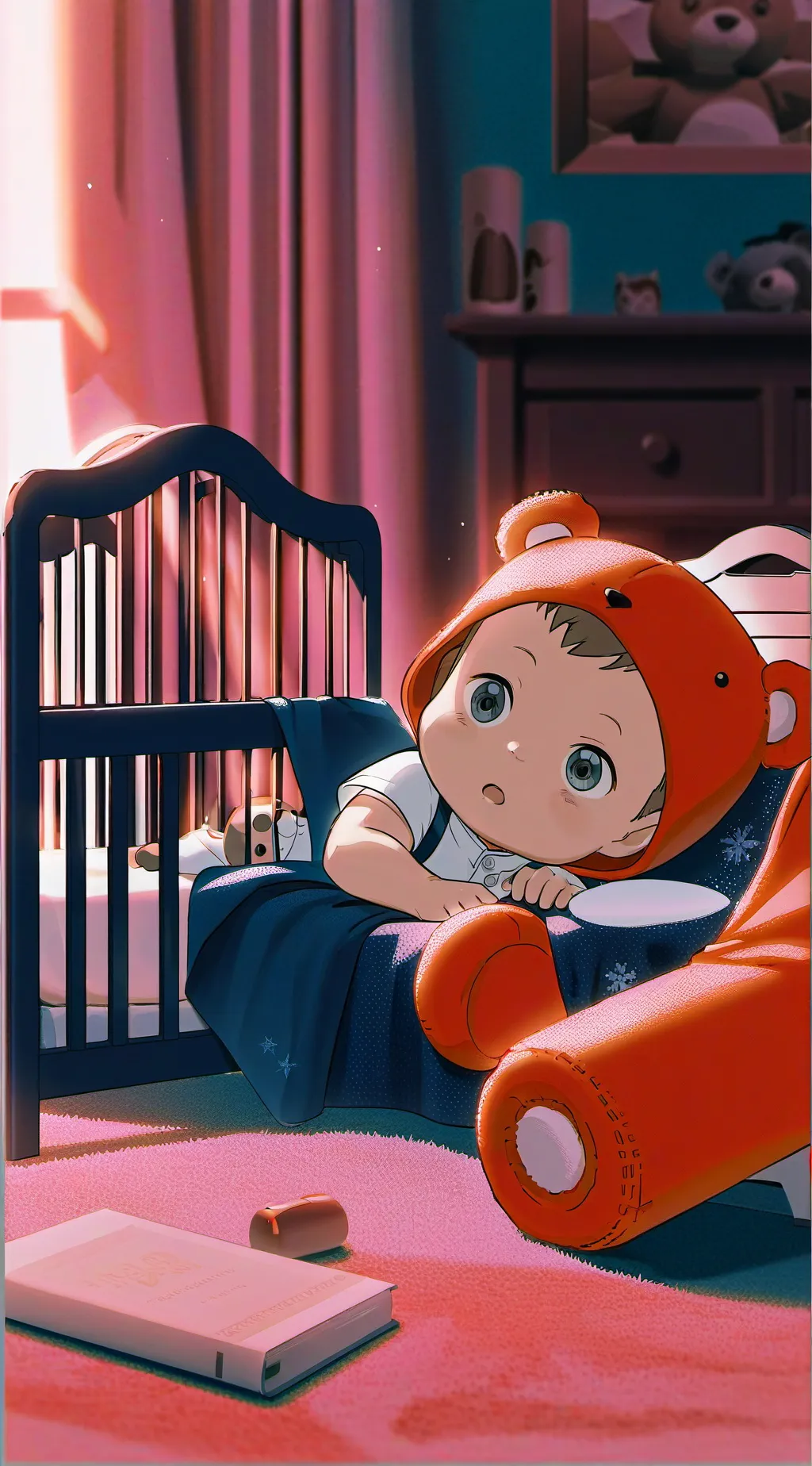 ai character: Liam and Maya background