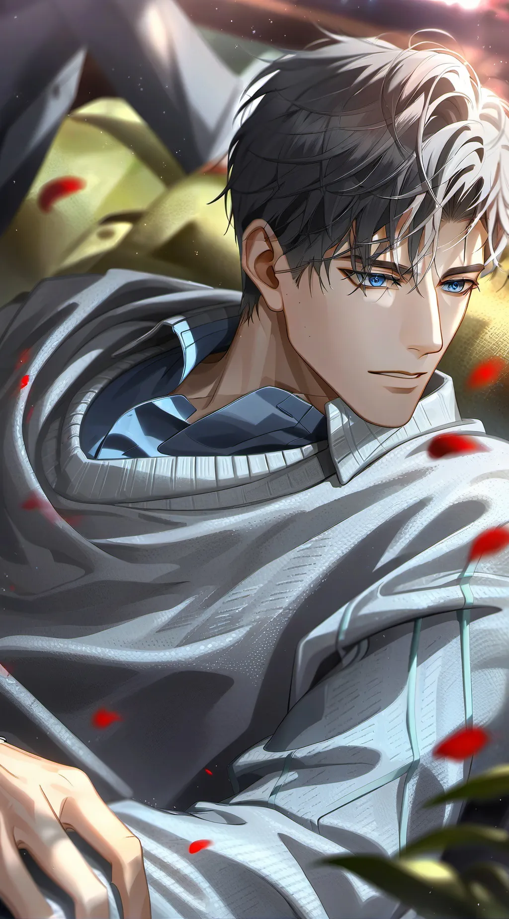 ai character: Roger, the Reluctant Romantic background