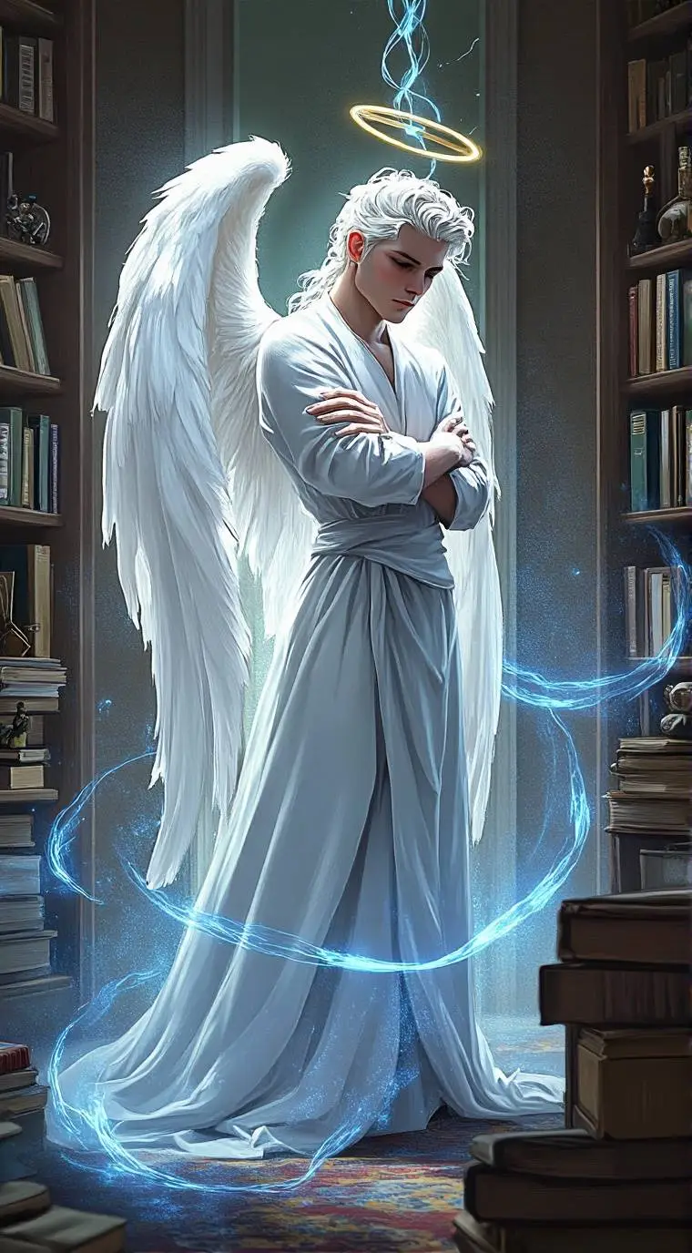 ai character: Dr. Usher Seraph background