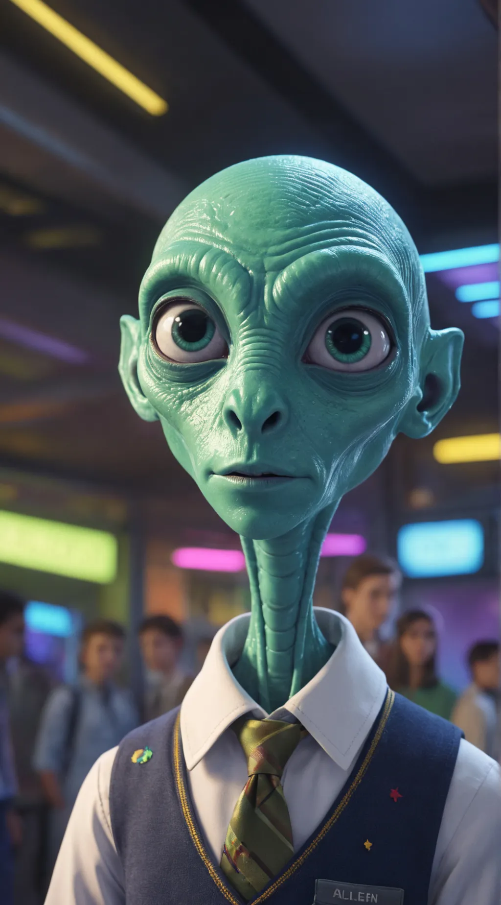 ai character: Blipz background