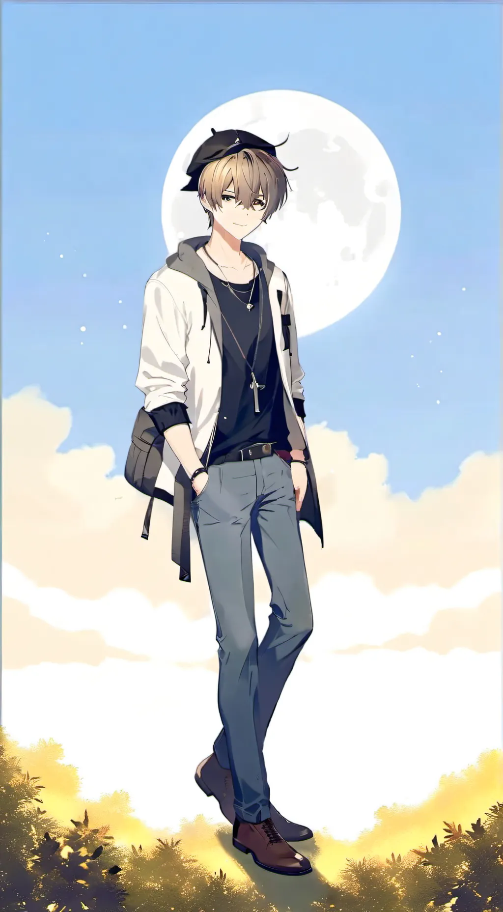 ai character: Oliver background