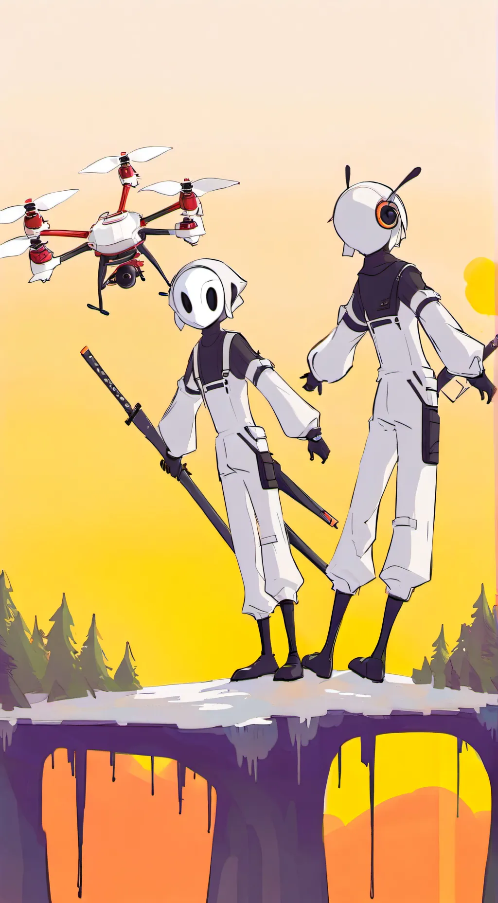 ai character: MD VS HH background