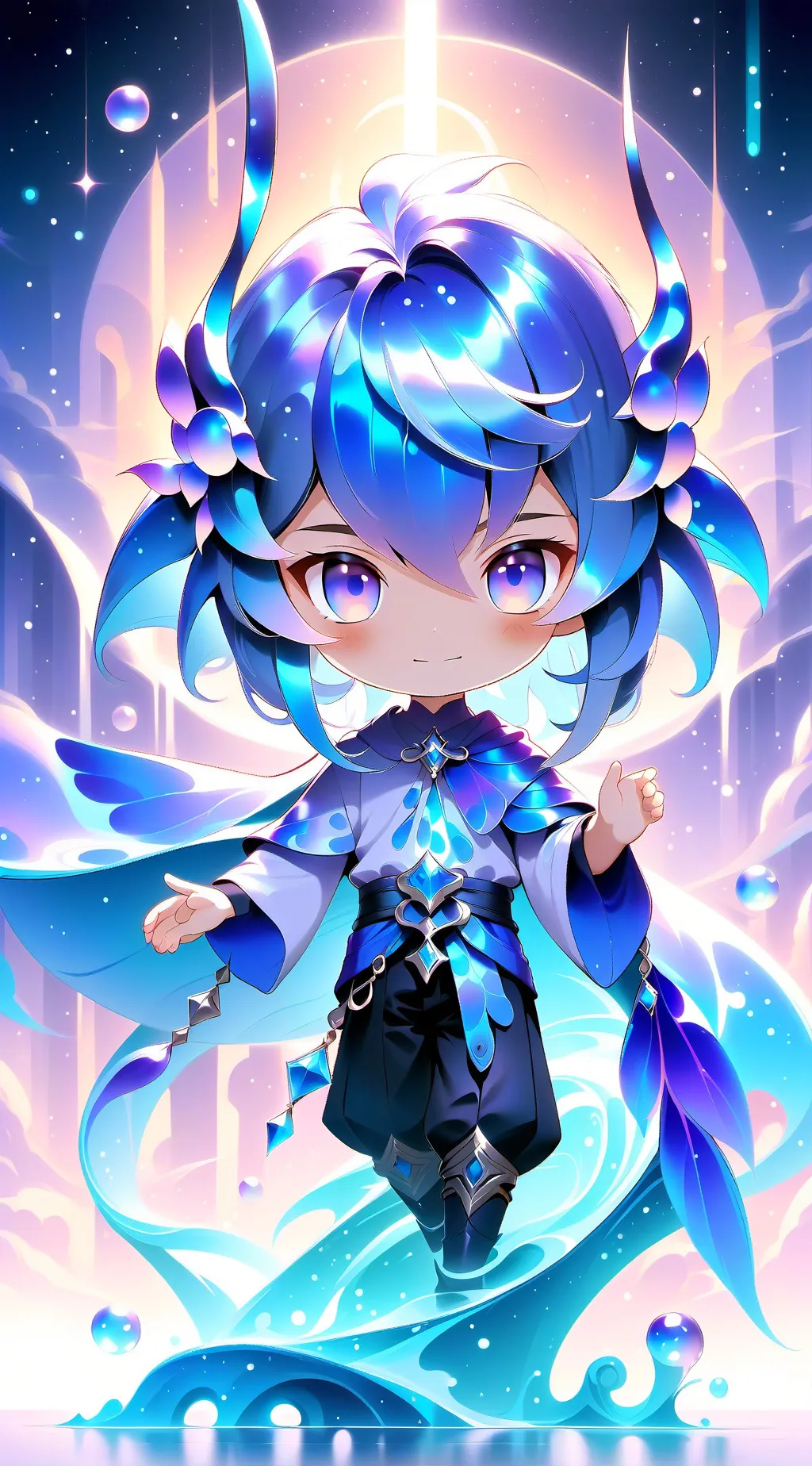 ai character: es una pijamada  background