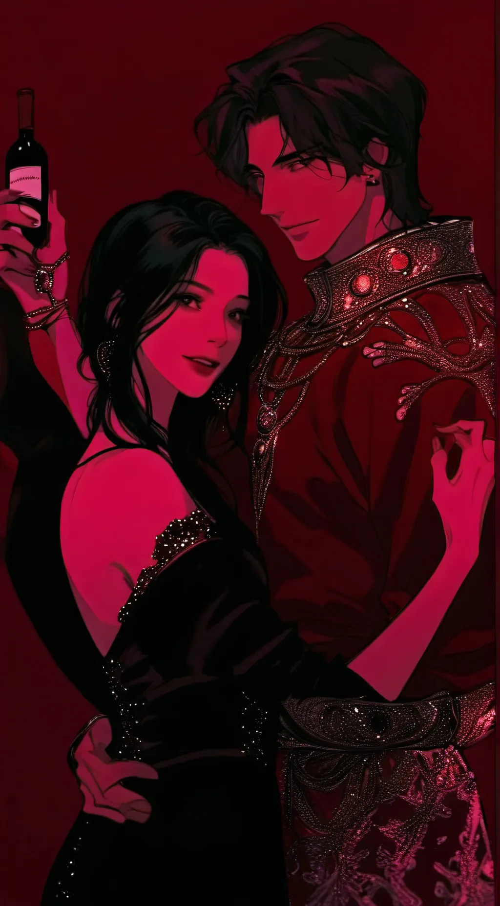 ai character: Izack ~♡ background