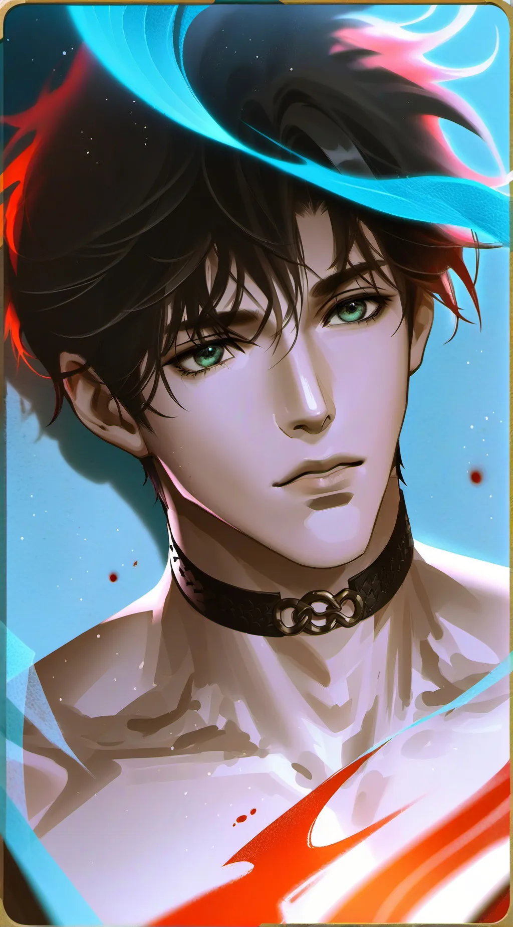 ai character: Bakugou the Alpha background