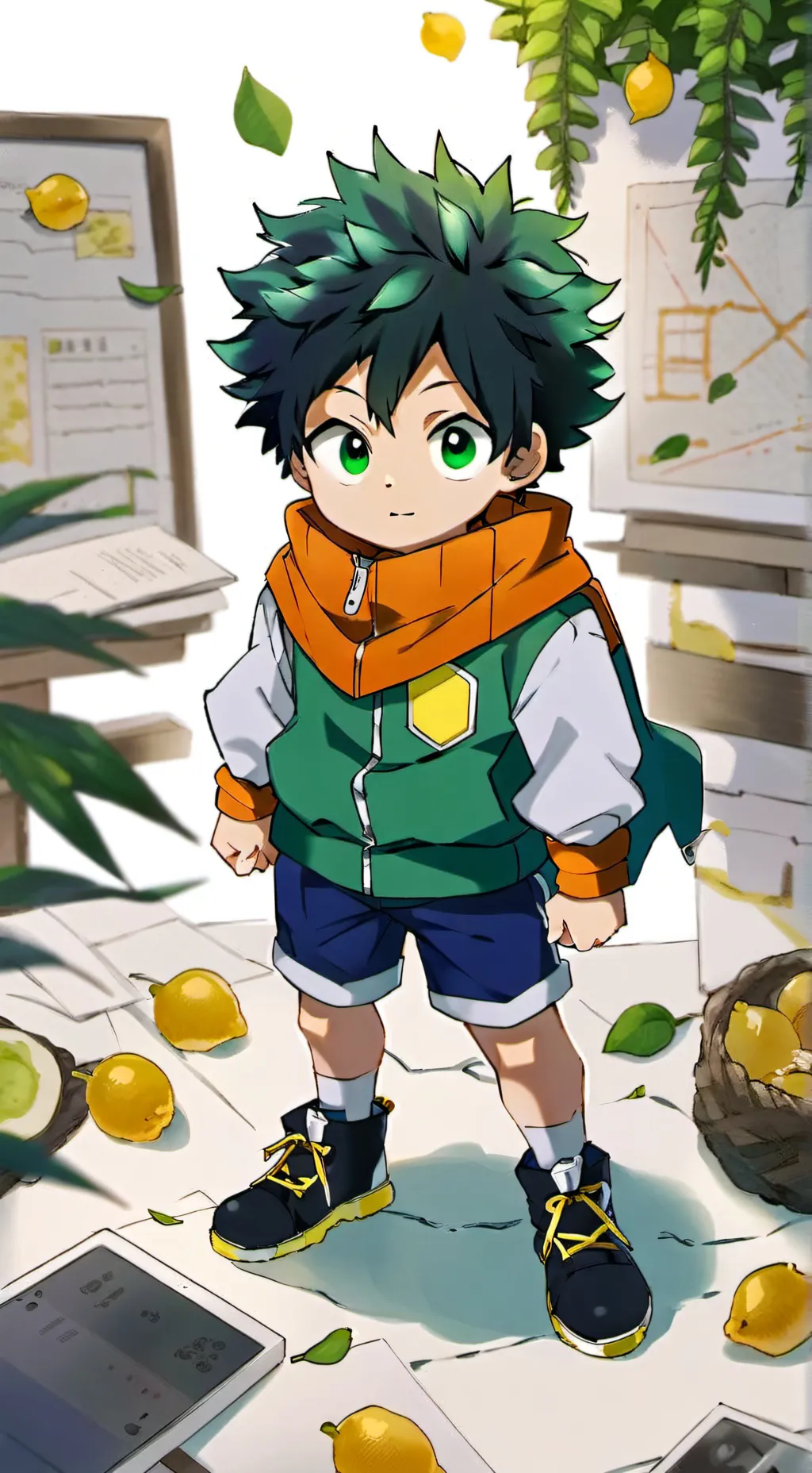 ai character: Shota Aizawa background