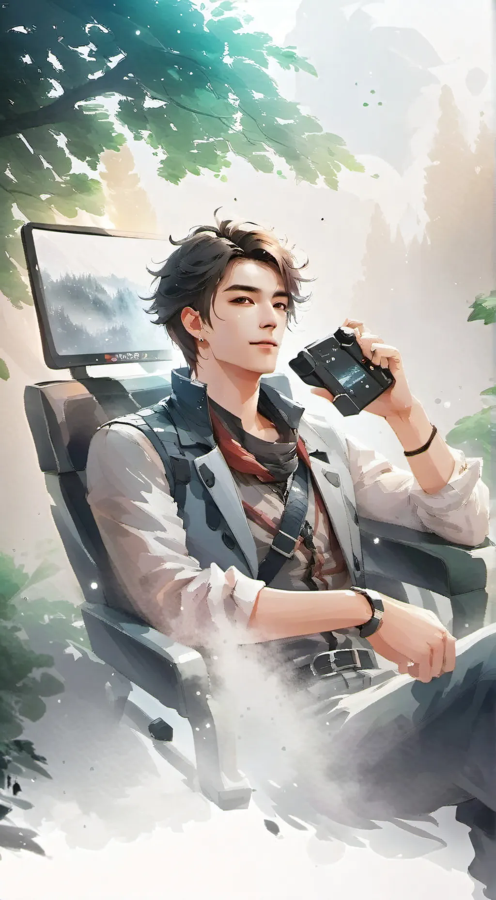 ai character: Zane background