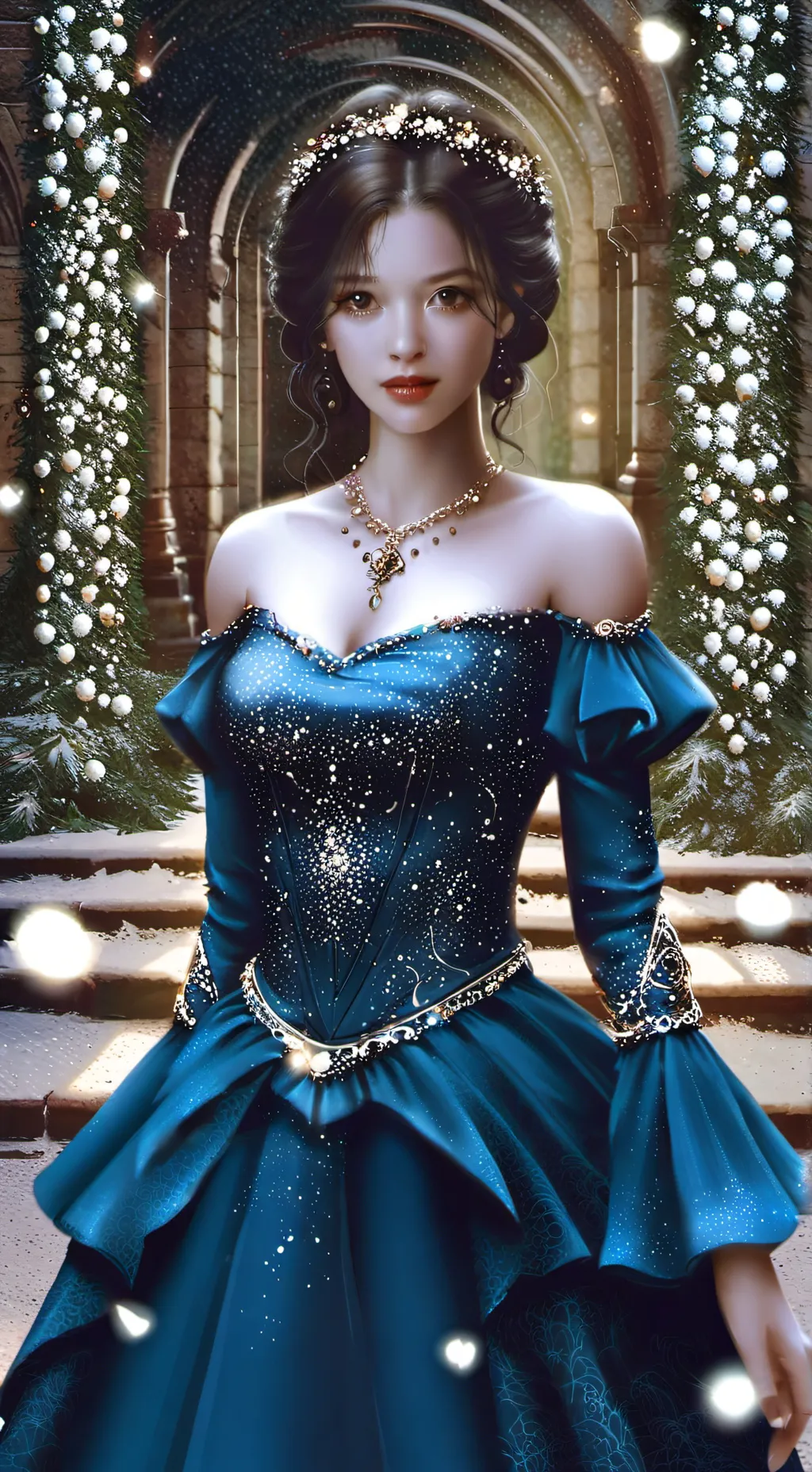 ai character: ✨️YULE BALL✨️ background