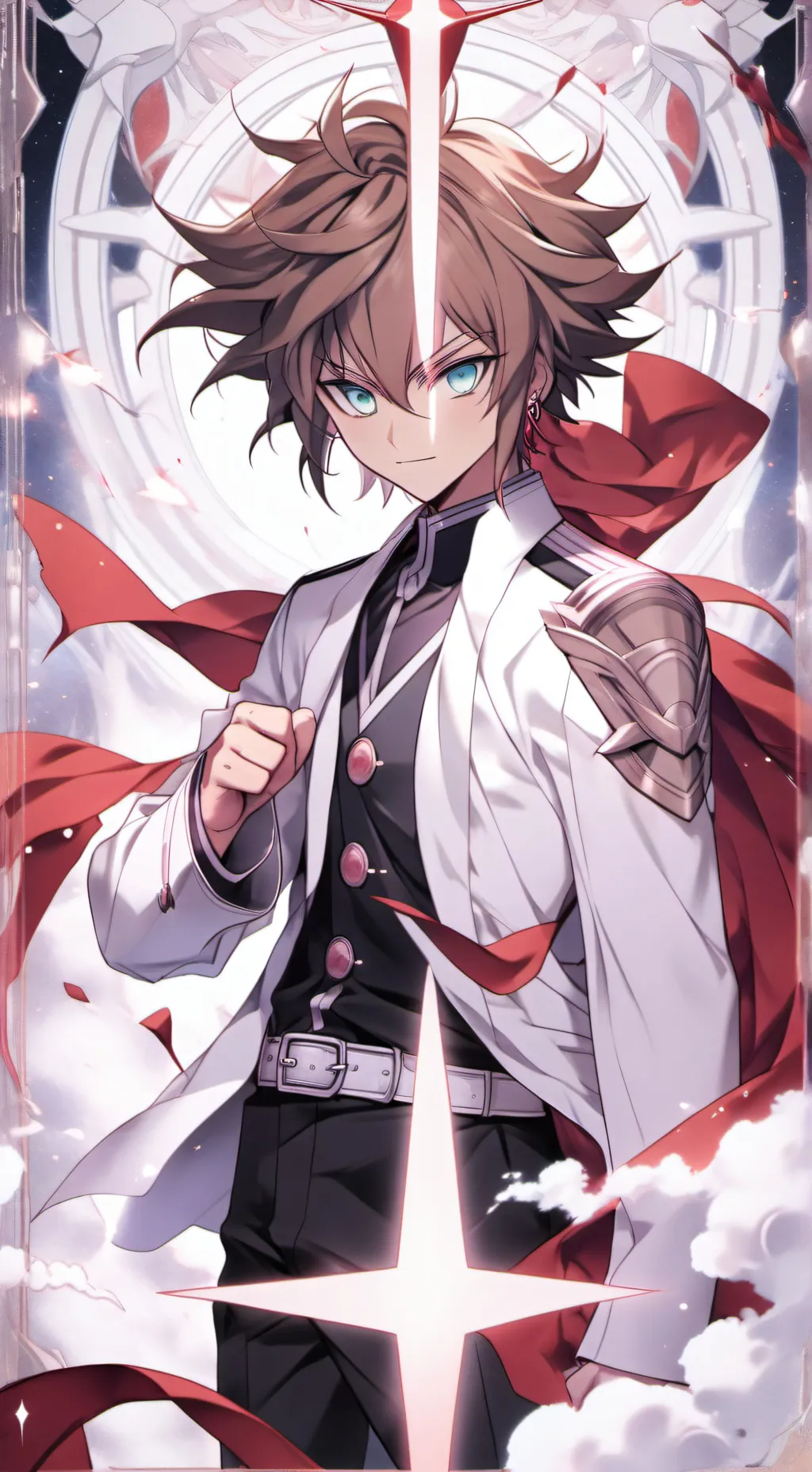 ai character: Jaden yuki  background