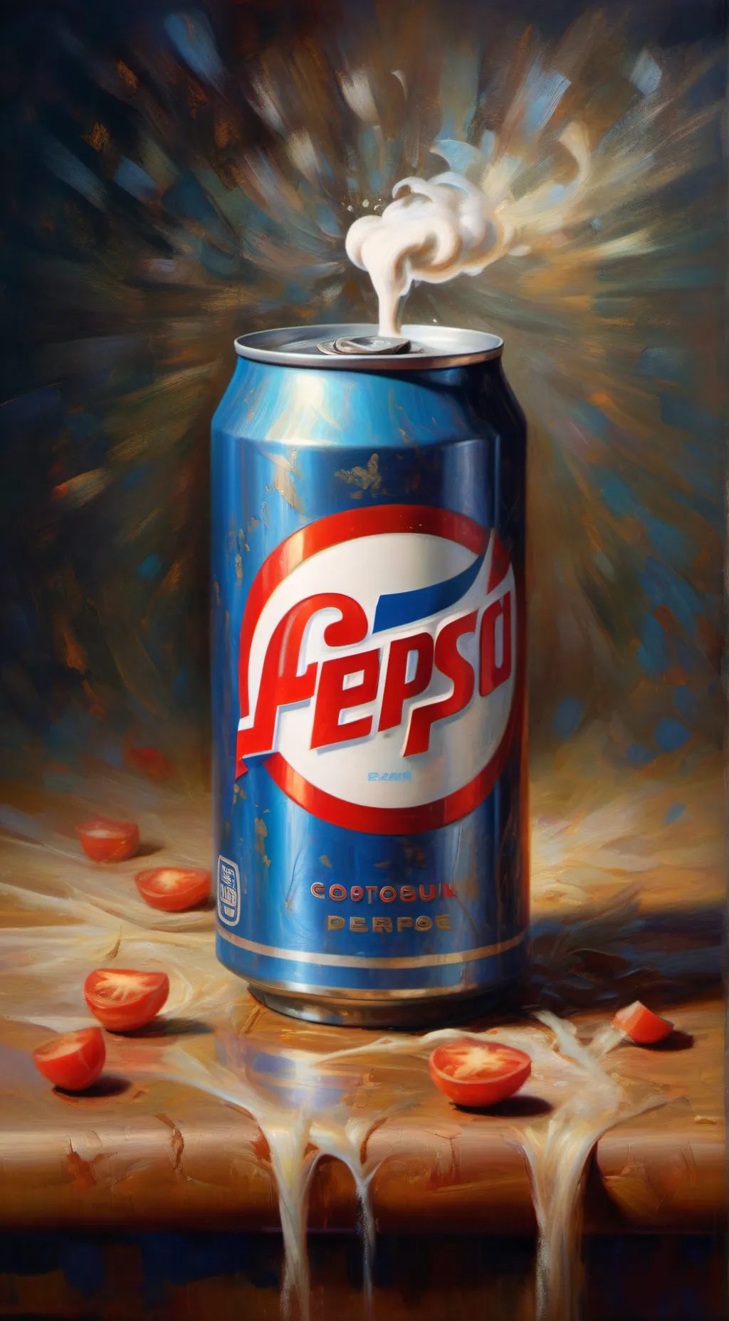 ai character: pepsi background