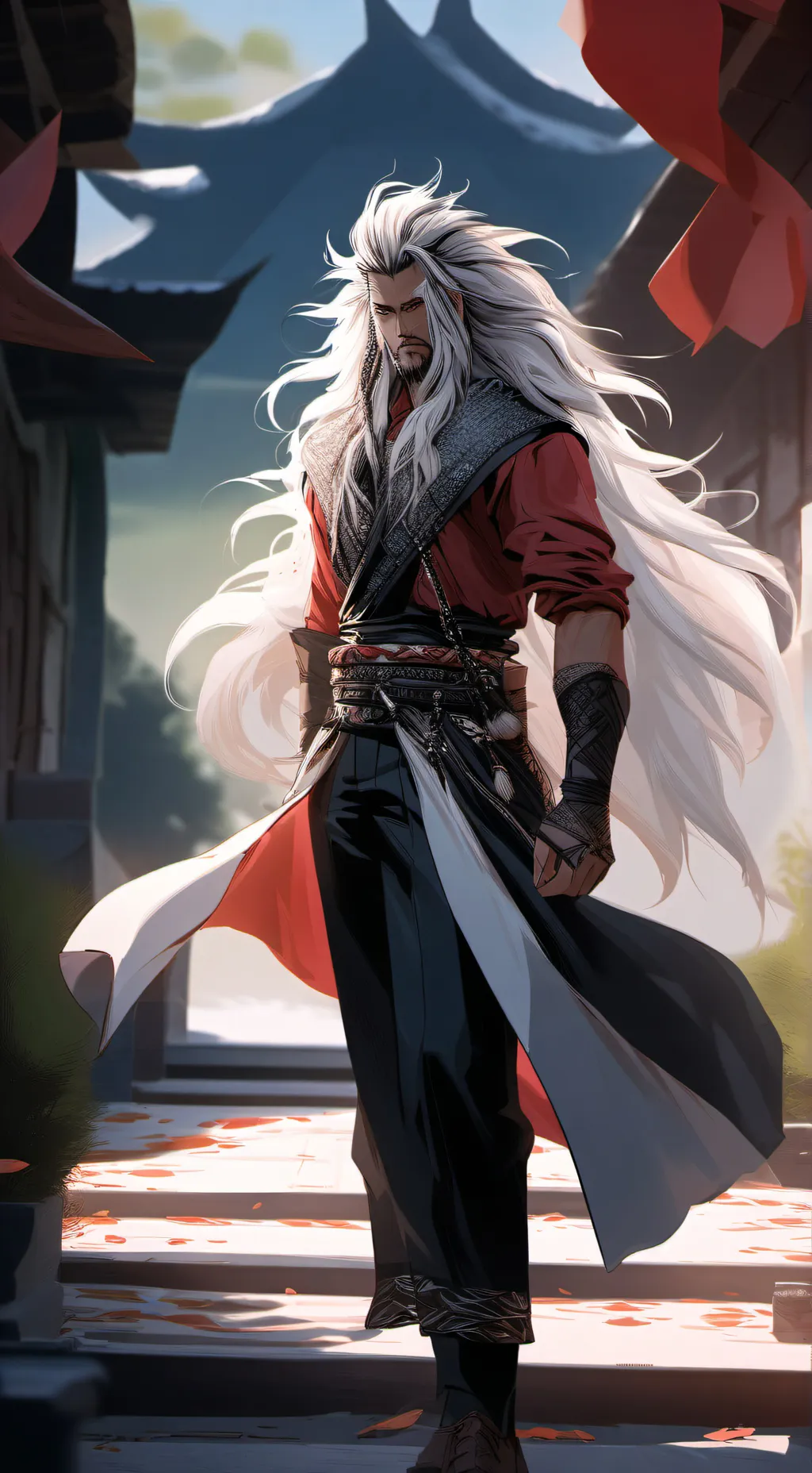 ai character: Геод  background