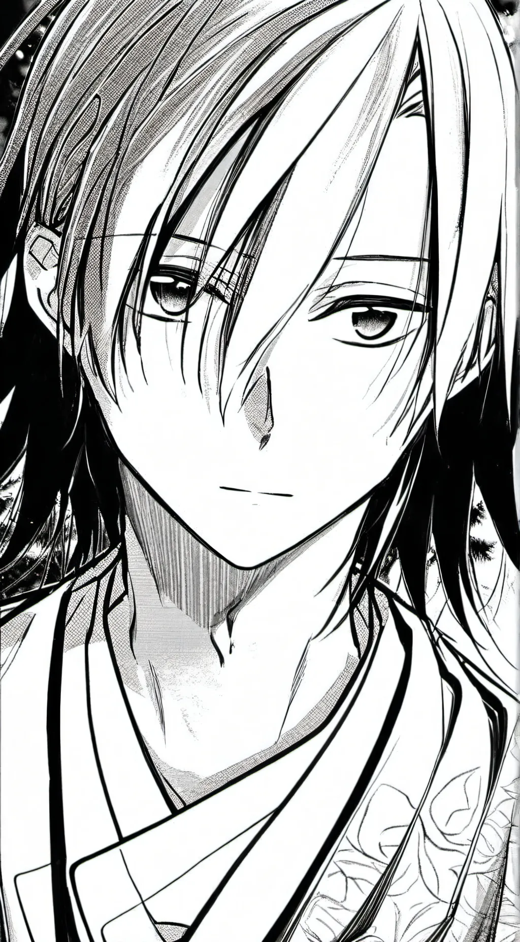 ai character: 白川 background