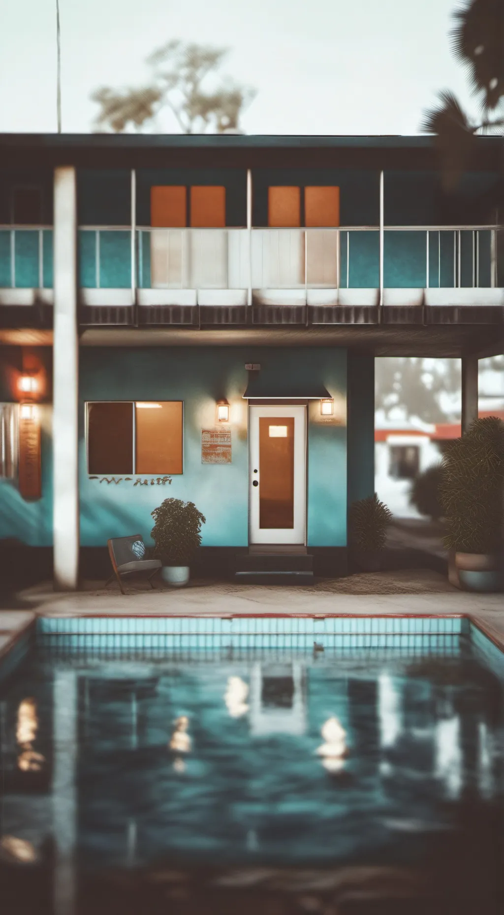 ai character: you own a motel background