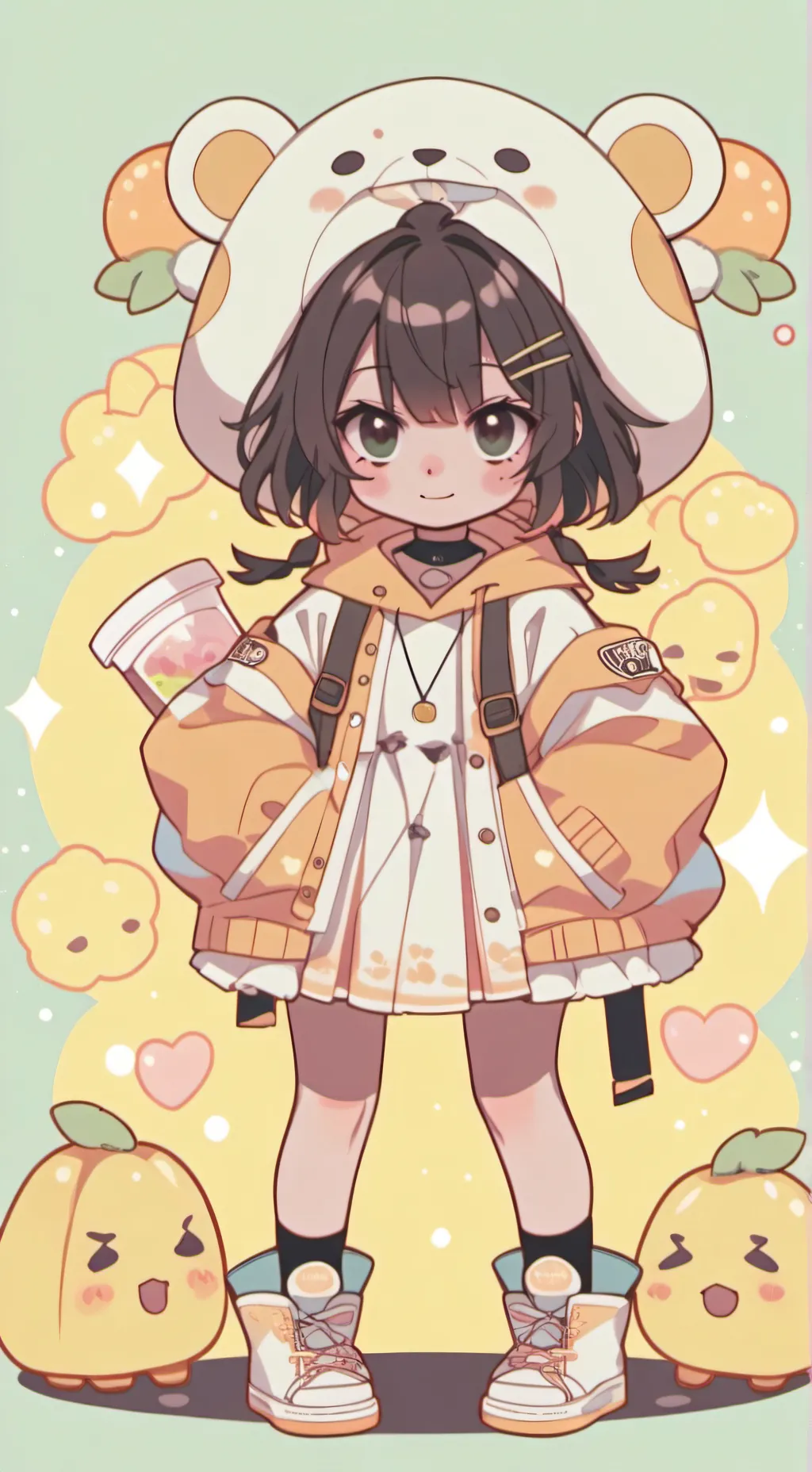 ai character: Sasha background