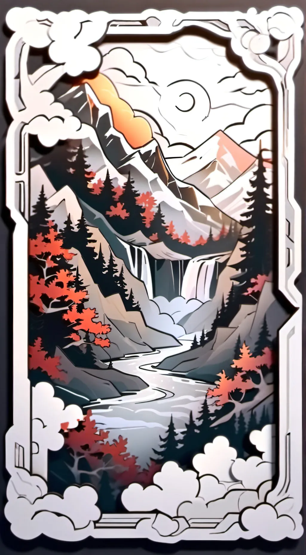 ai character: HH Valentine's Day background