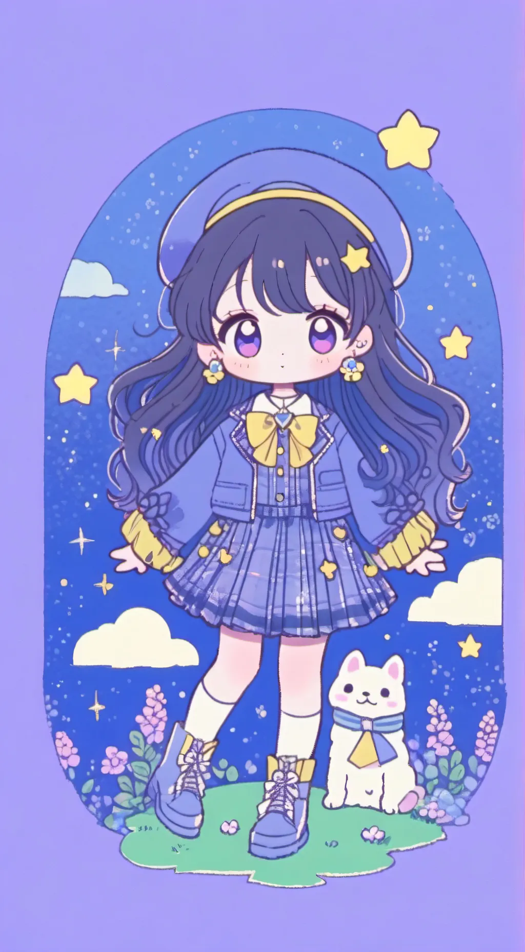 ai character: dandy's world background