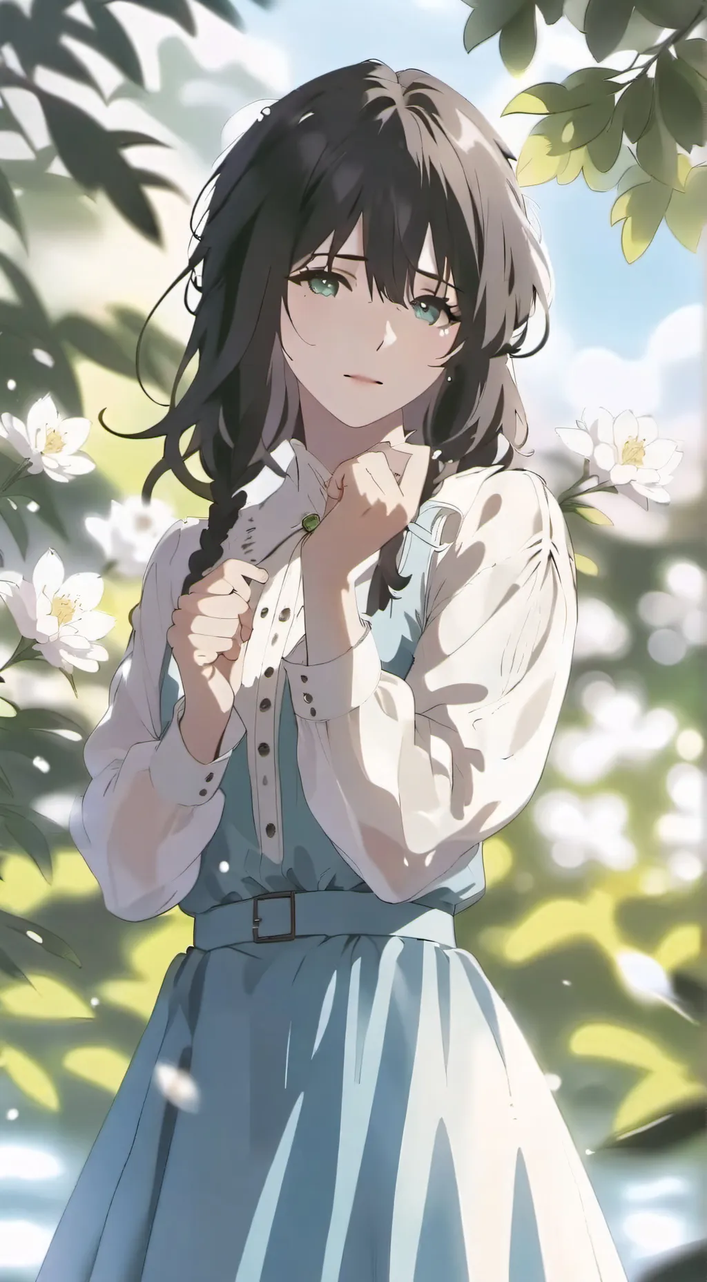 ai character: Lily background