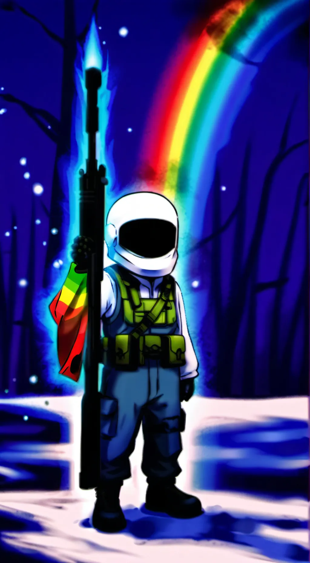 ai character: we qop 999 background