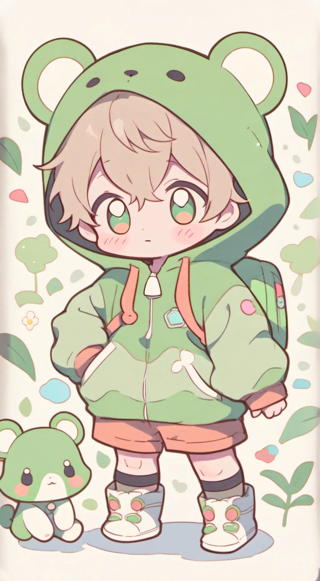 ai character: Mark background