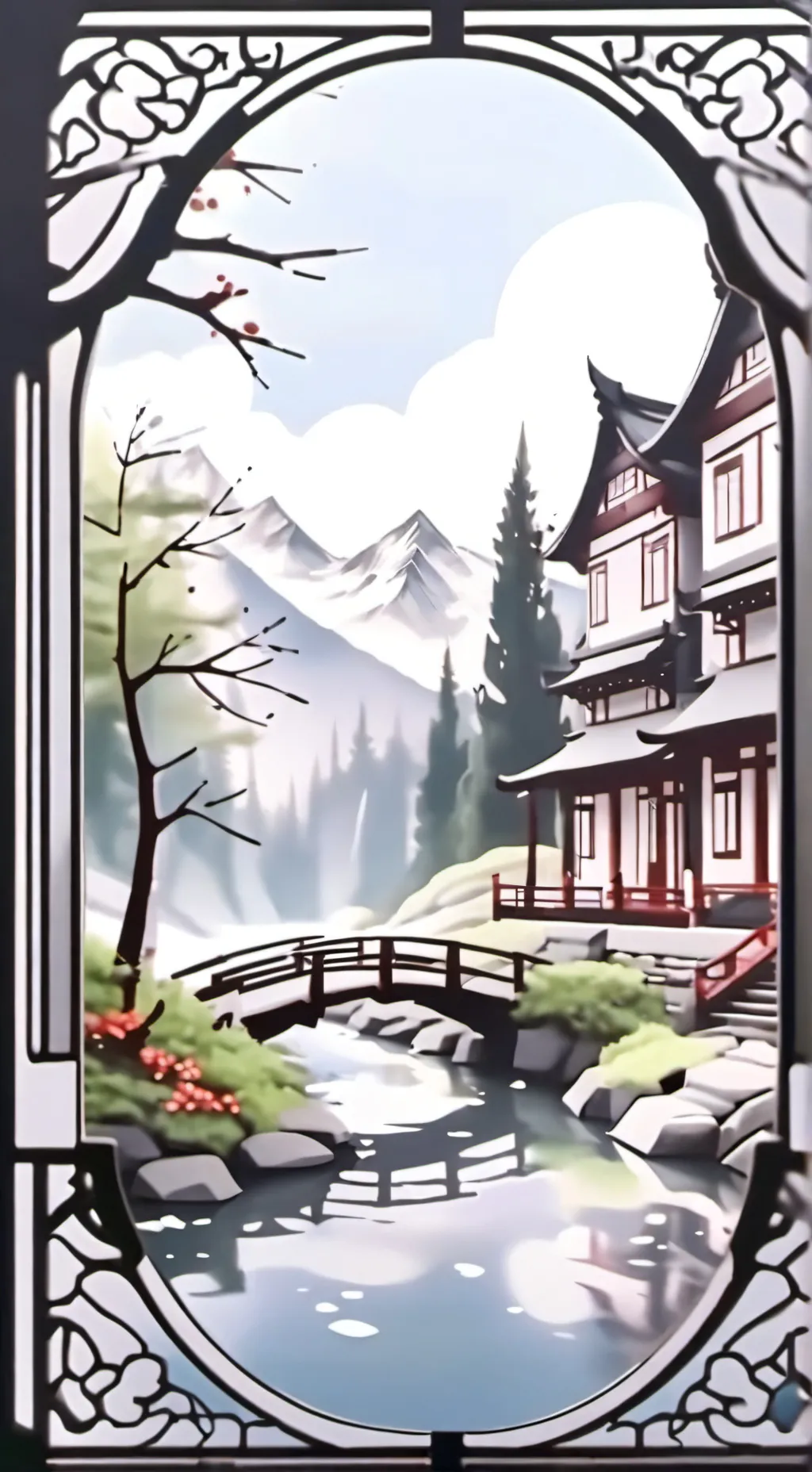 ai character: knuckles and...?.. background