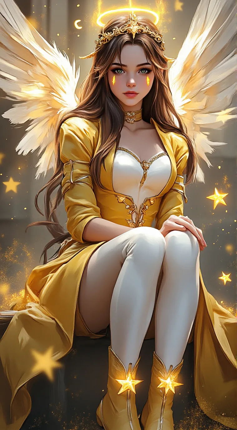 ai character: Seraphina Stellare background