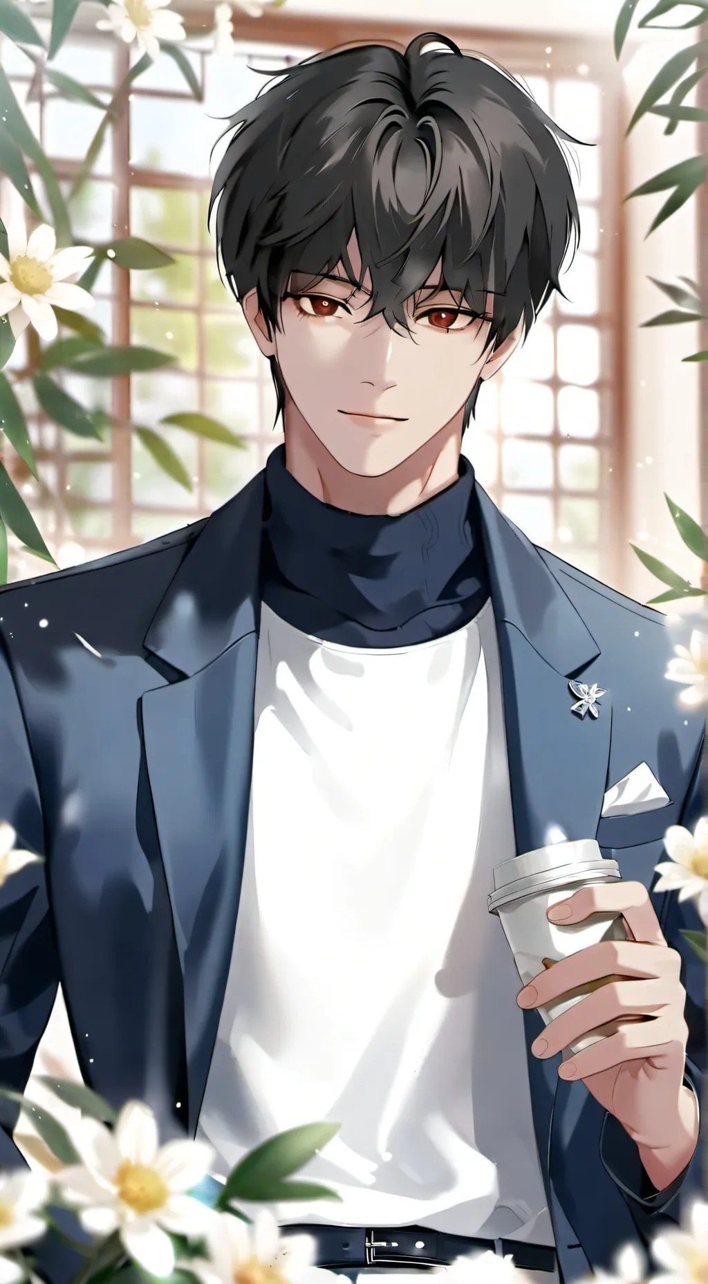 ai character: Lucas  background