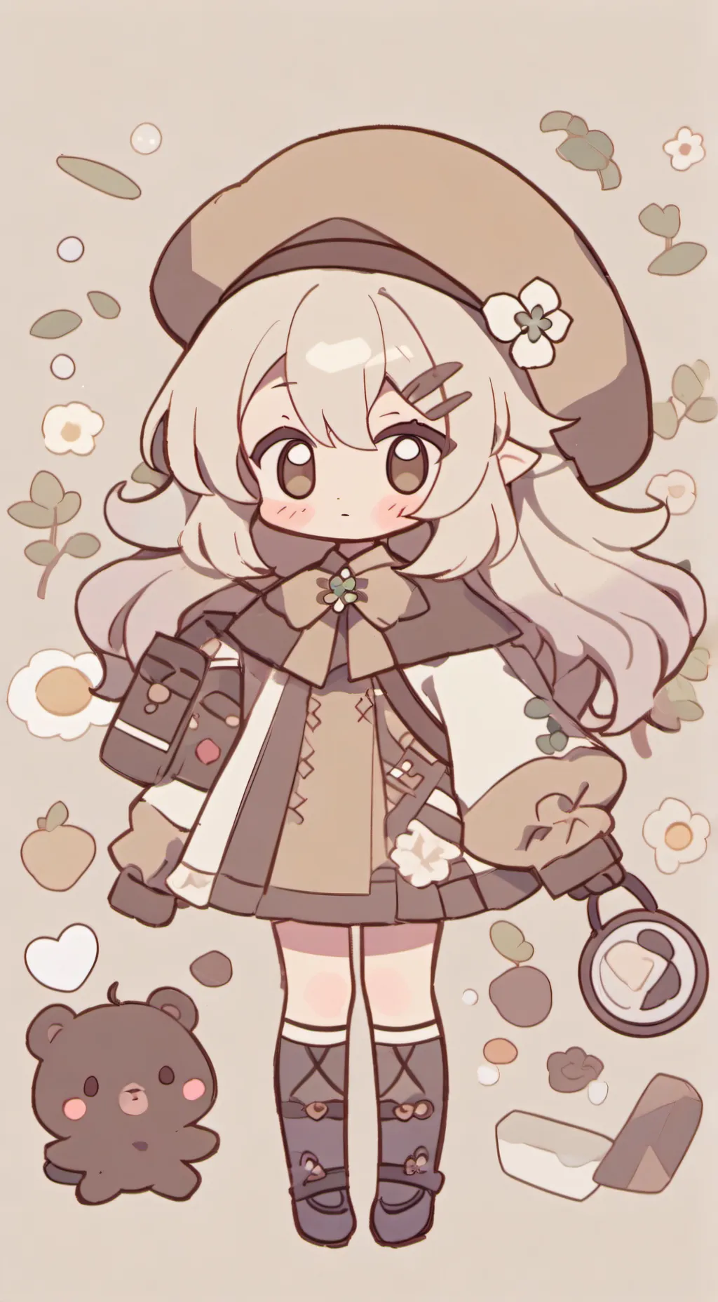 ai character: Squid game swap background