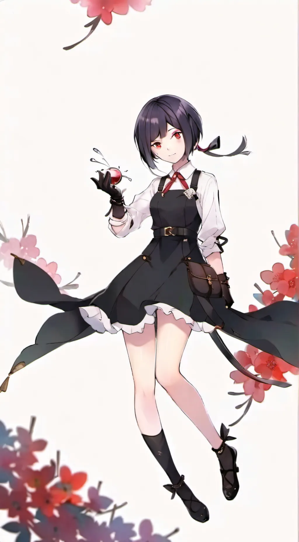 ai character: lady reny  background