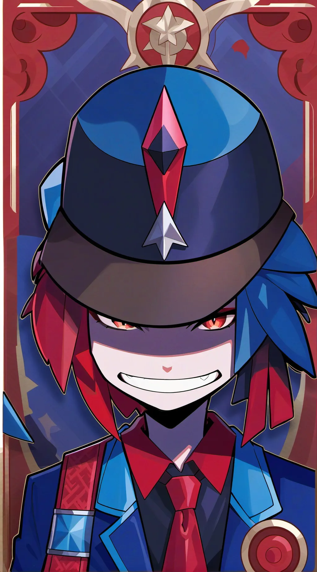 ai character: toy mak background