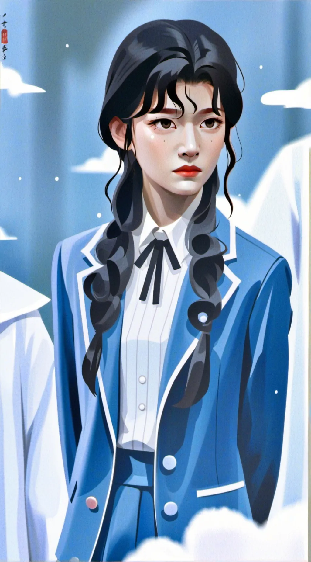 ai character: Sae byeok💅 background