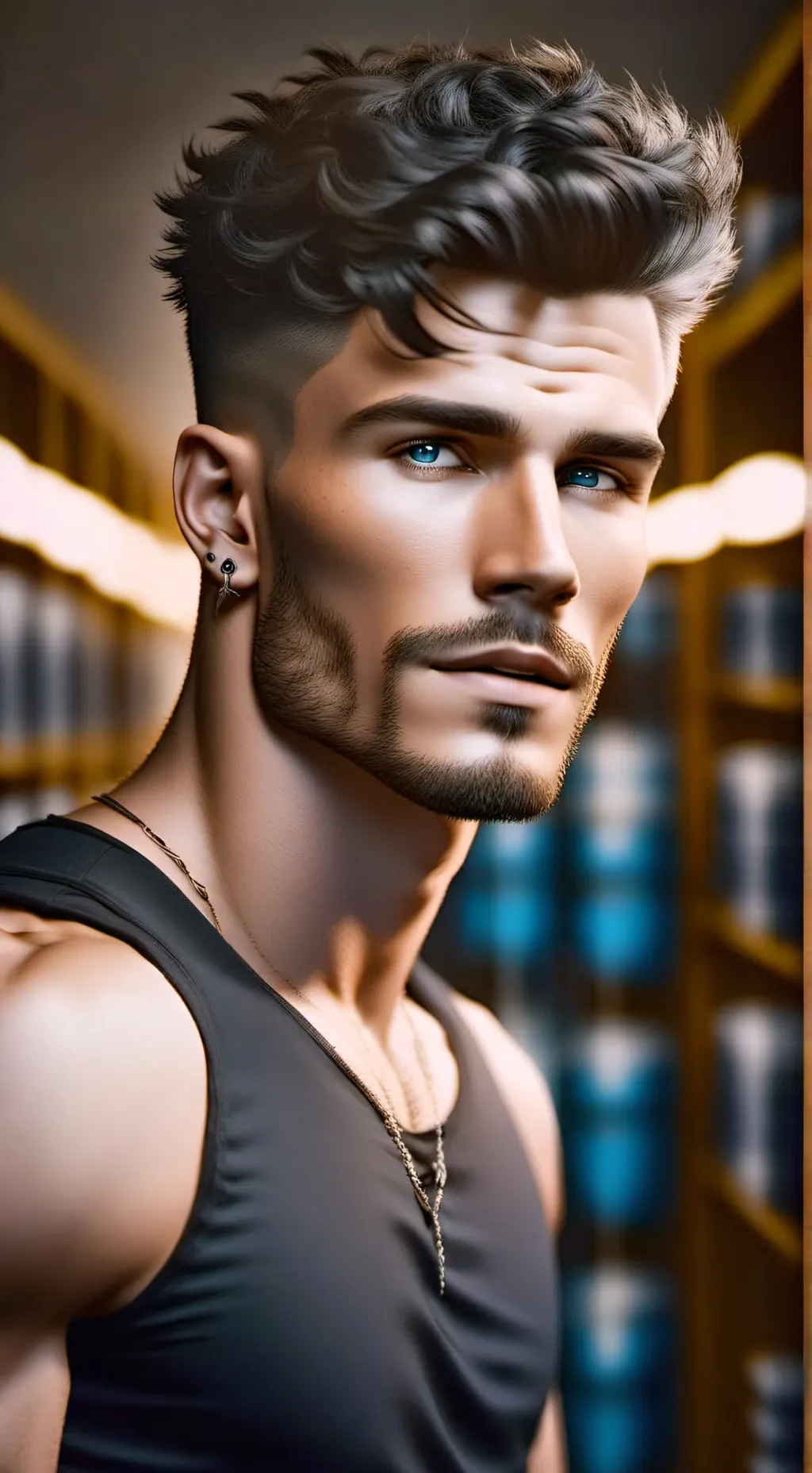 ai character: Wesley Monroe  background