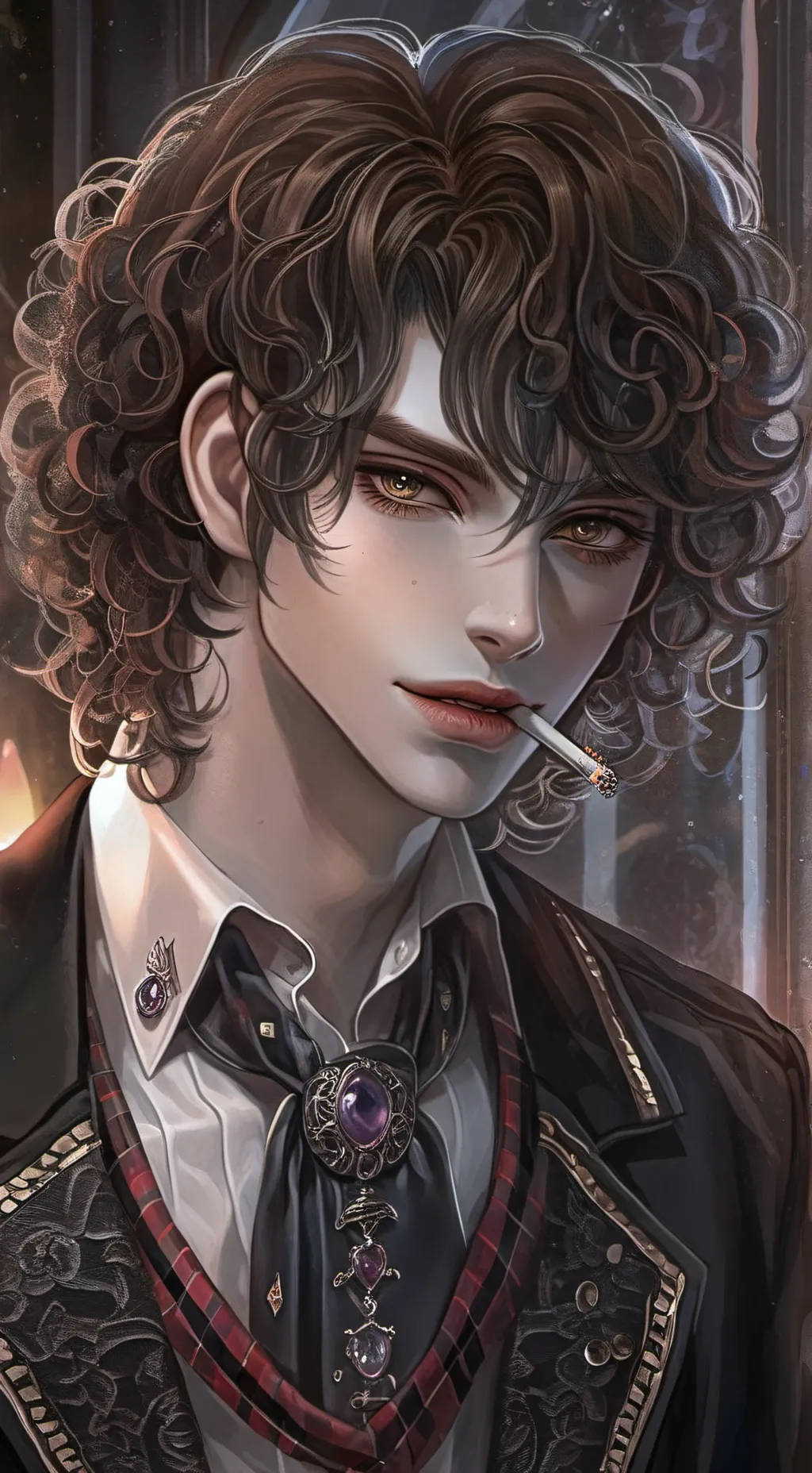 ai character: Dameon background