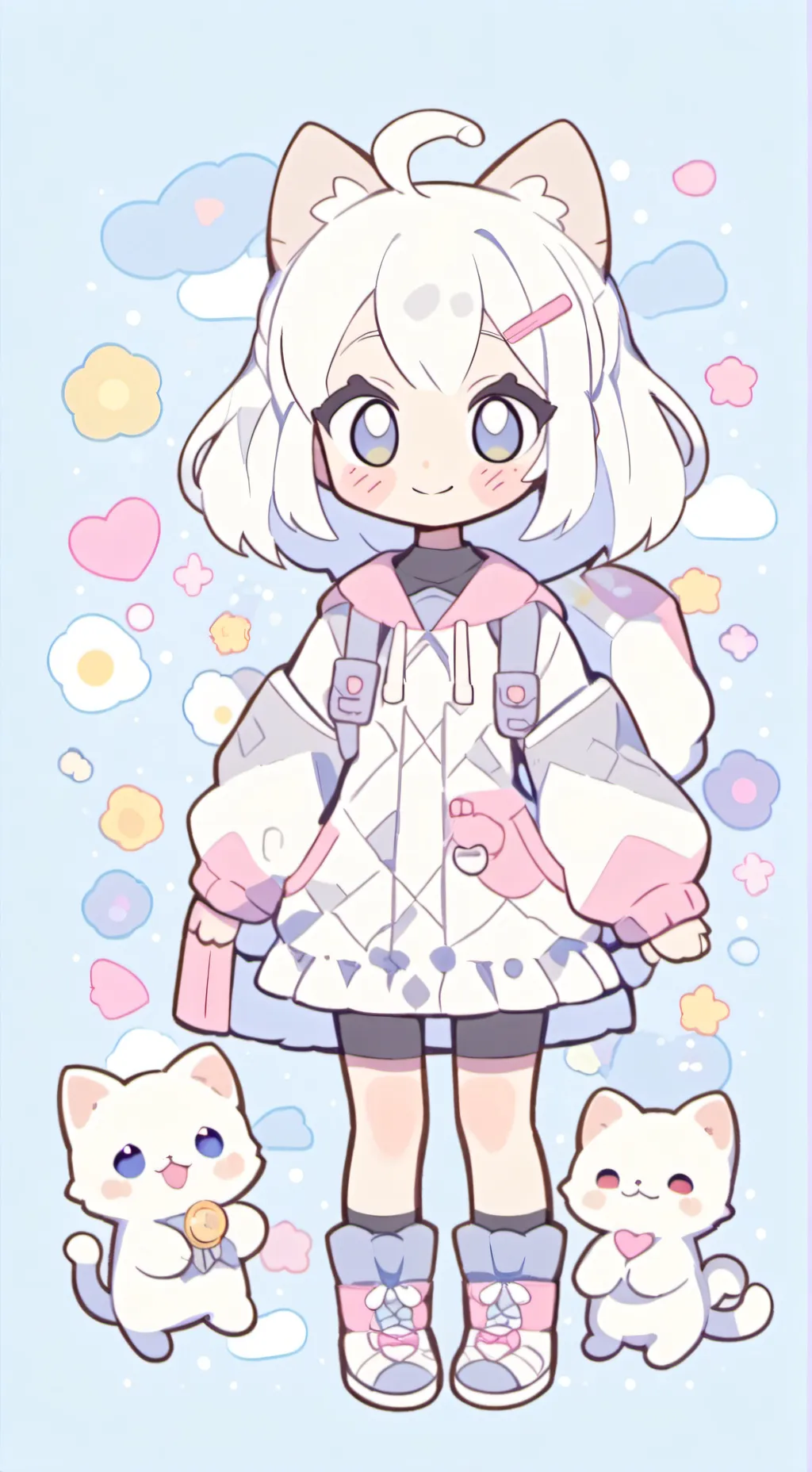 ai character: wenda as a human  background