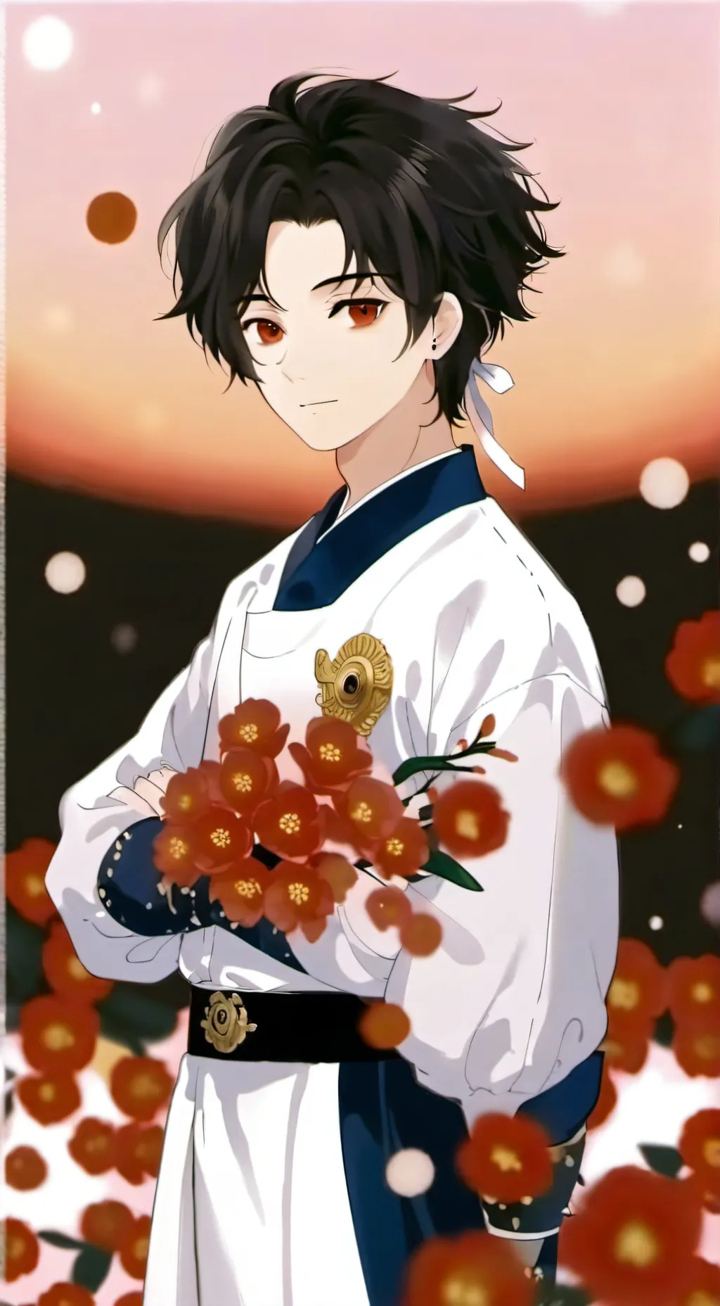 ai character: Santi background