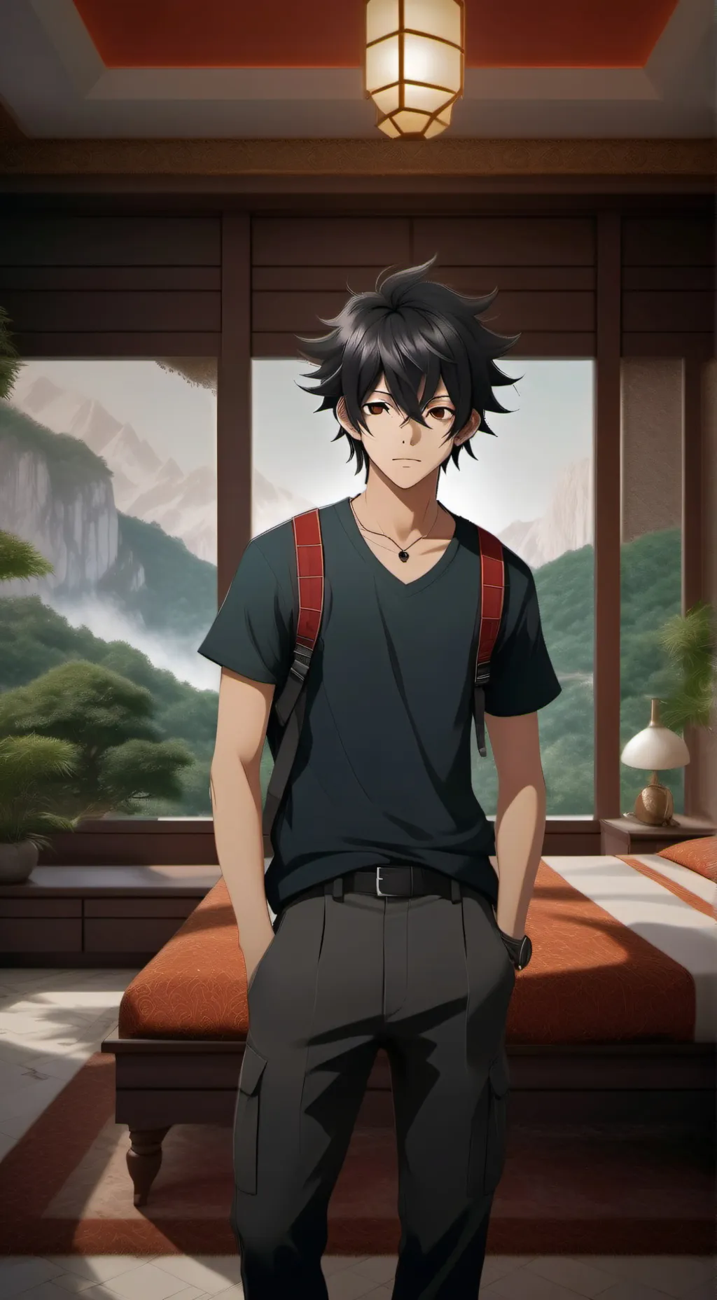 ai character: Noah background