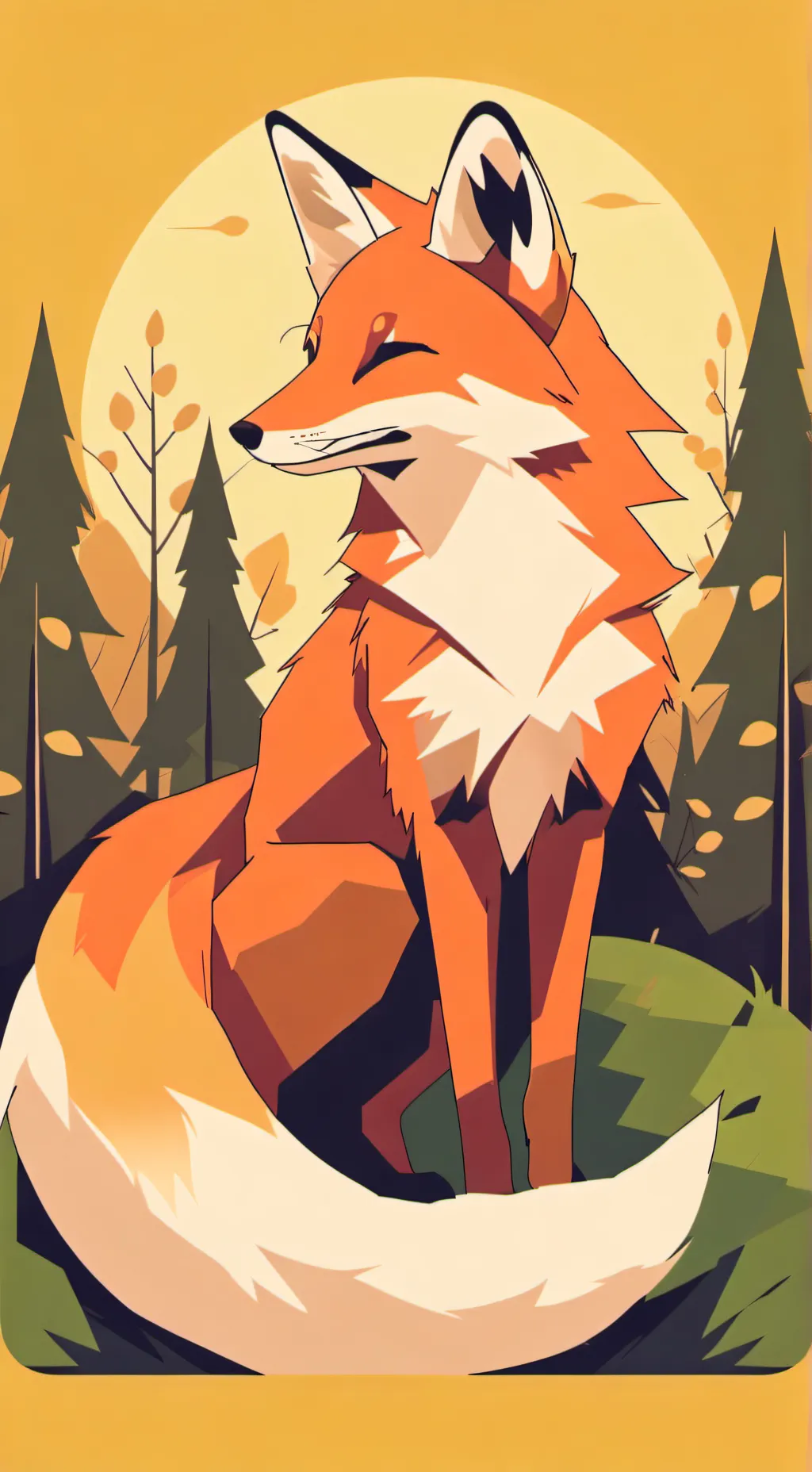 ai character: Sunny background